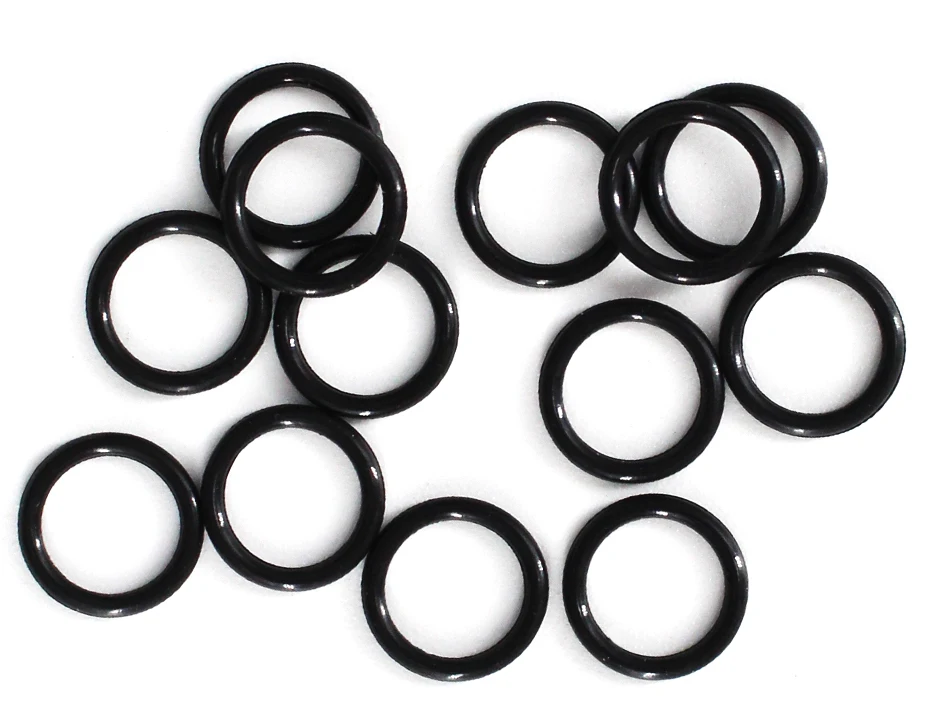 CS 2/2,8/5 mm Dicke, schwarzer O-Ring aus FKM, FPM-Fluorkautschuk-Dichtungsring, elastischer Gummi-Unterlegscheibenring, Großhandel, kostenloser Versand. – Detail 3