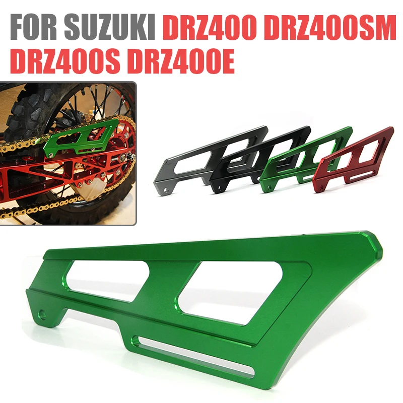 

For Suzuki DRZ400 DRZ400SM DRZ400S DRZ400E DR-Z400SM DRZ 400 SM S E Motorcycle Rear sprocket Guard Chain Oiler Protector Cover