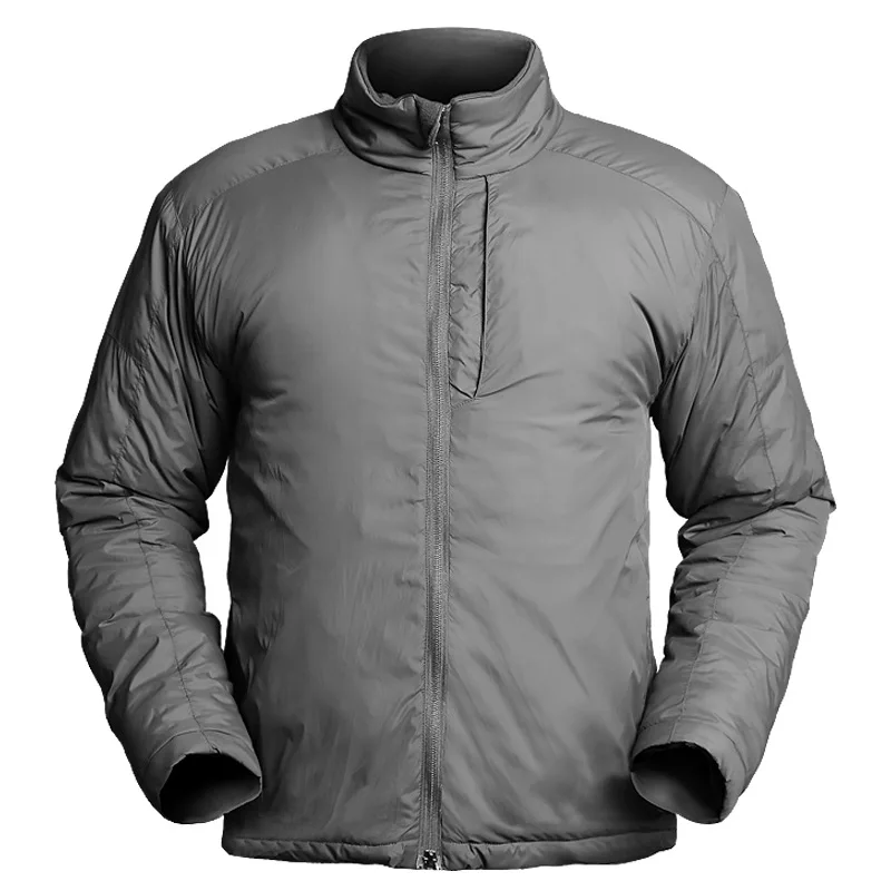 Men\'s Winter Thick Down Parka Tactical Jacket Male Autumn Lightweight Warm Thick Jacket Working Clothes Casual Outwear Coats