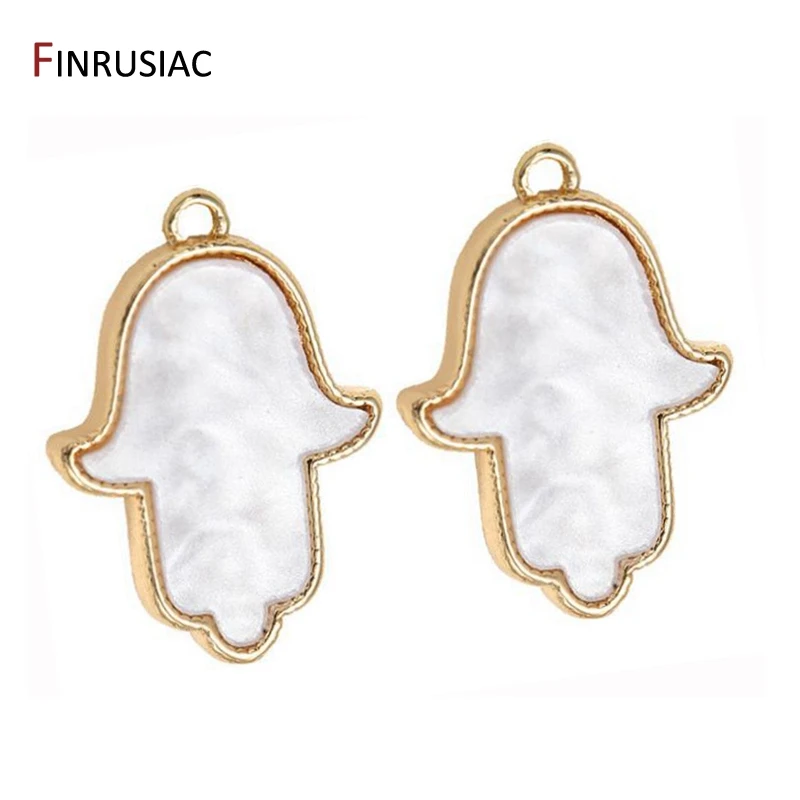 2020 New Hamsa Charm Pendant For DIY Earrings Necklace Jewelry Making Accessories Designer Charms