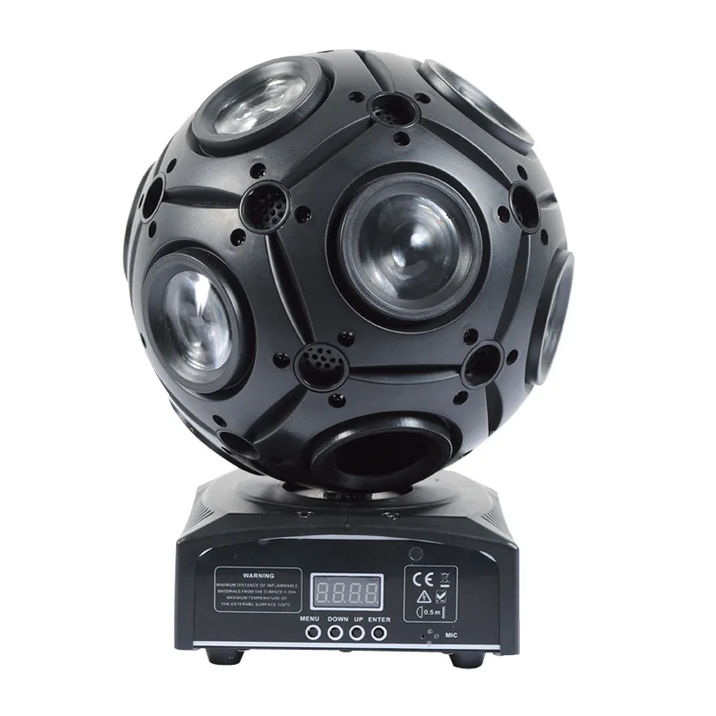 LED Moving Head Beam Strobe 9x12W 4In1/12x20W RGBW 4in1 Football DMX Infinite Rotation LED Disco DJ Ball Light For Music Evening