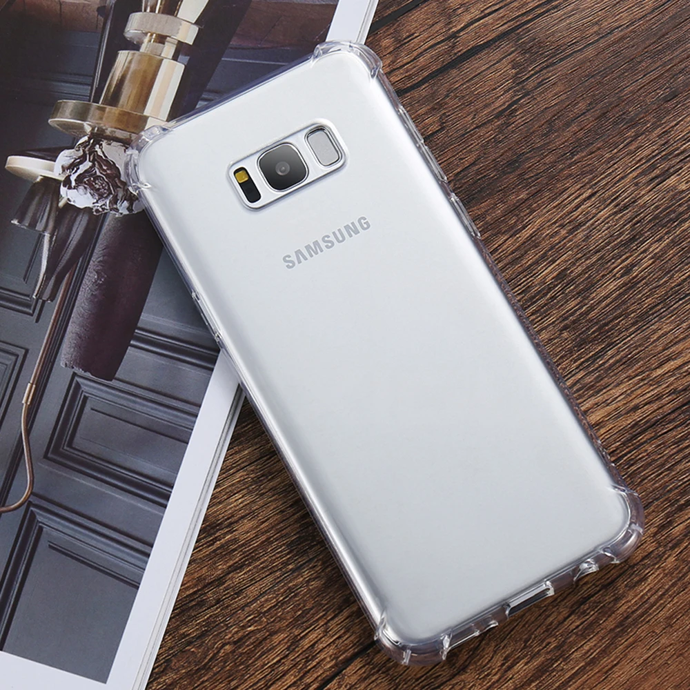 shockproof case on for samsung galaxy s20 ultra s10e s10 lite s9 s8 plus bumper mobile phone accessories silicone fitted cases image 6