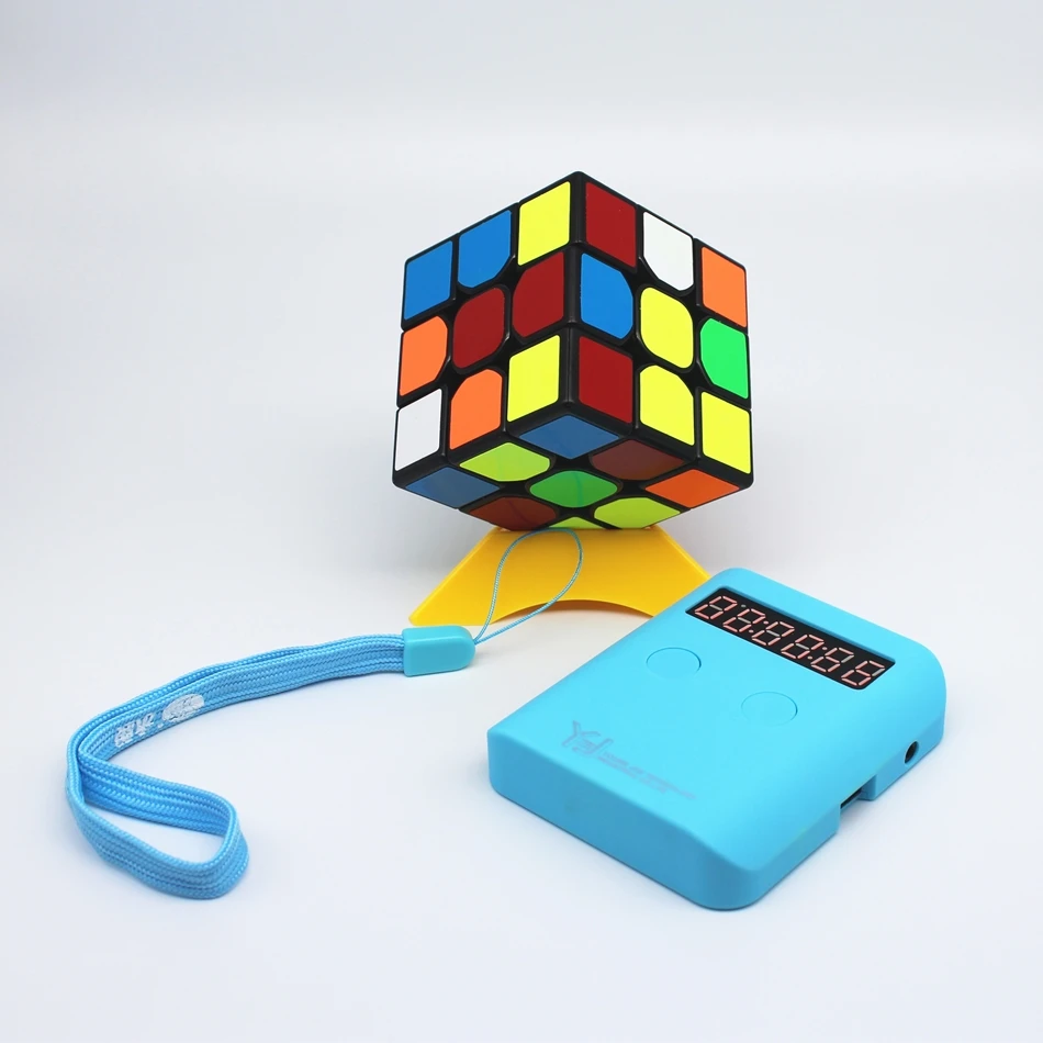 YJ timer ,cube timer , timer for cube YJ – minuterie pour cube magique, puzzle, minuterie de poche Yongjun, capteur infrarouge portable et innovant