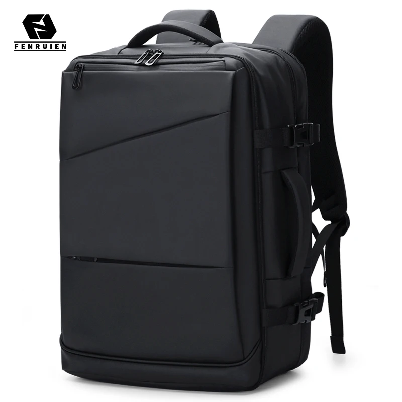 Fenruien Multifunction Backpack Fashion Men\'s Business Backpack High Quality Classic Travel Male Backpacks Fit 17.3 Inch Laptop