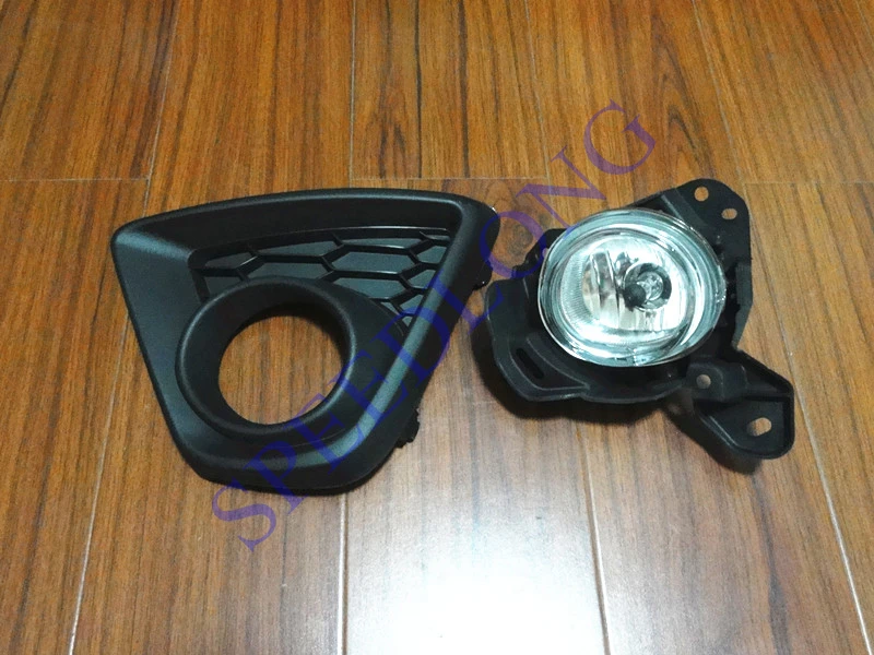 

1 Set Left Side Clear driving fog light lamp w/cover bezel for Mazda CX-5 2013-2015