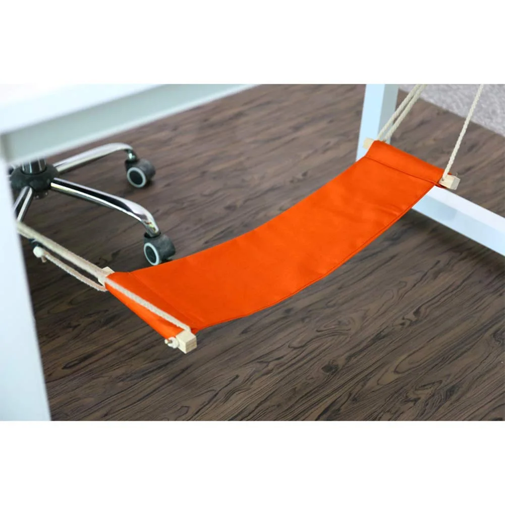 Creative Simple Foot Hammock Lazy Casual Desk Rest Foot Put Feet Foot Swing Footrest Office Break