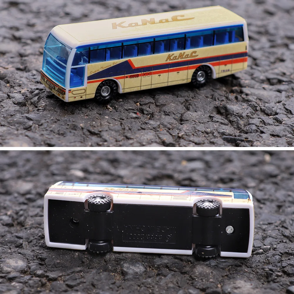 2PCS Scale 1/120 Model Bus For Architectural Model Building Street Landscape Layout