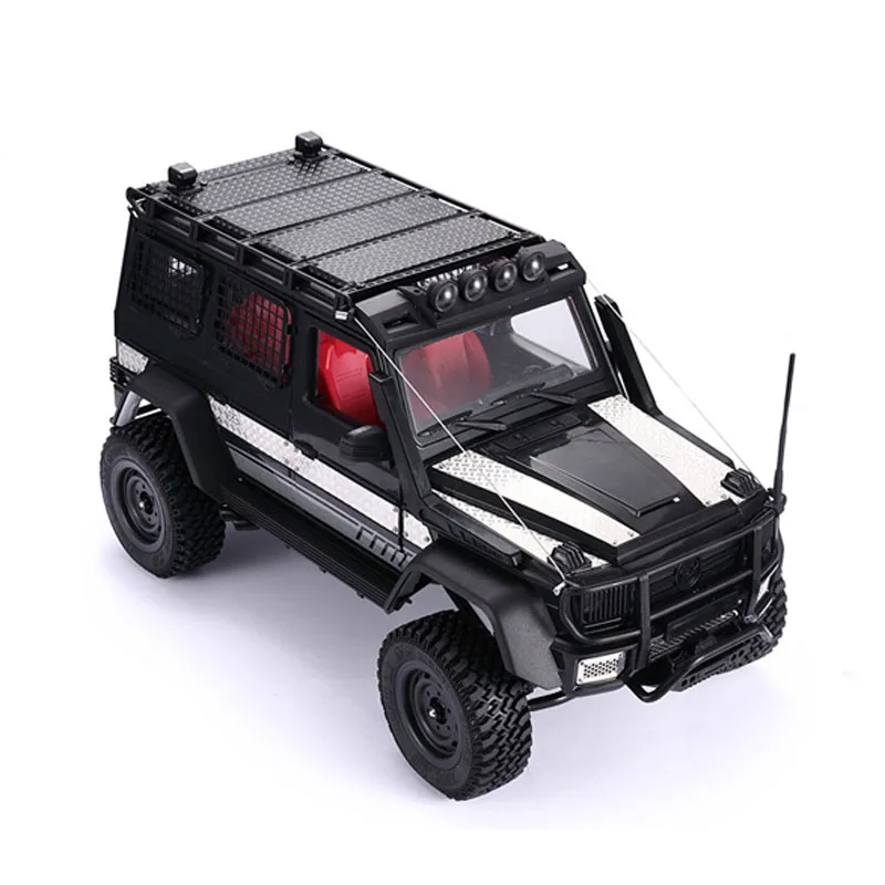 DJCRAWLER Metal Anti-skid Plate Board Car Hood Sticker Decoration For 1/12 G500 Simulation RC Car Parts