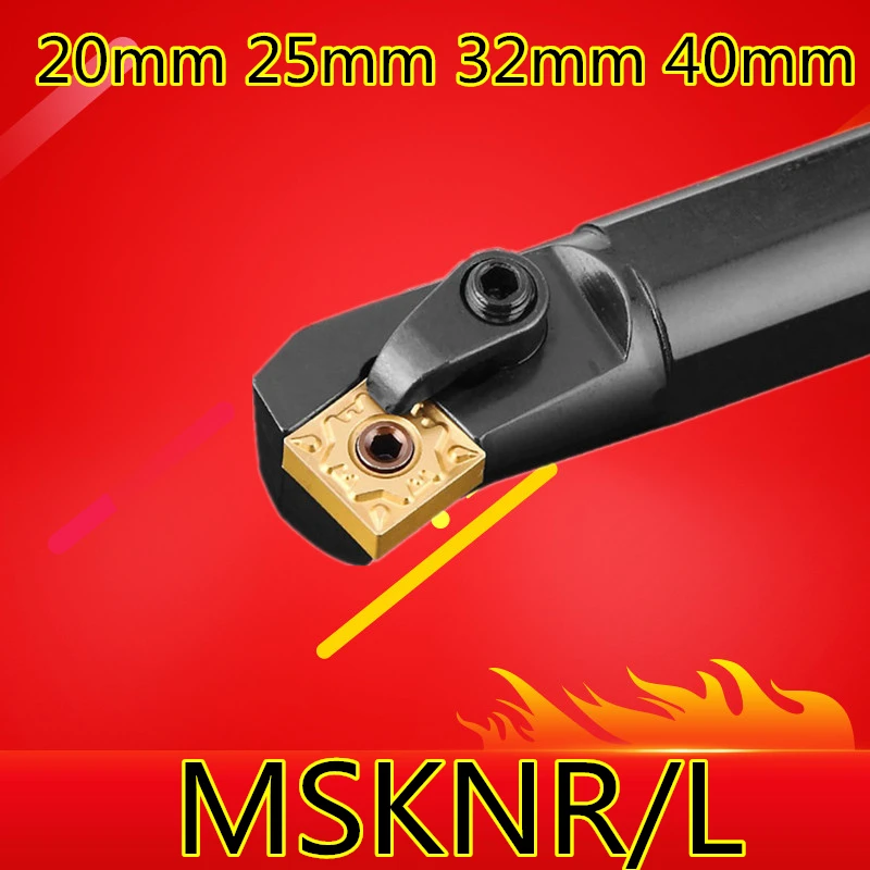 1PCS S20R-MSKNR12 S25S-MSKNR12 S32T-MSKNR12 S40T-MSKNR12 MSKNL12 20mm-40mm CNC Internal Turning tools