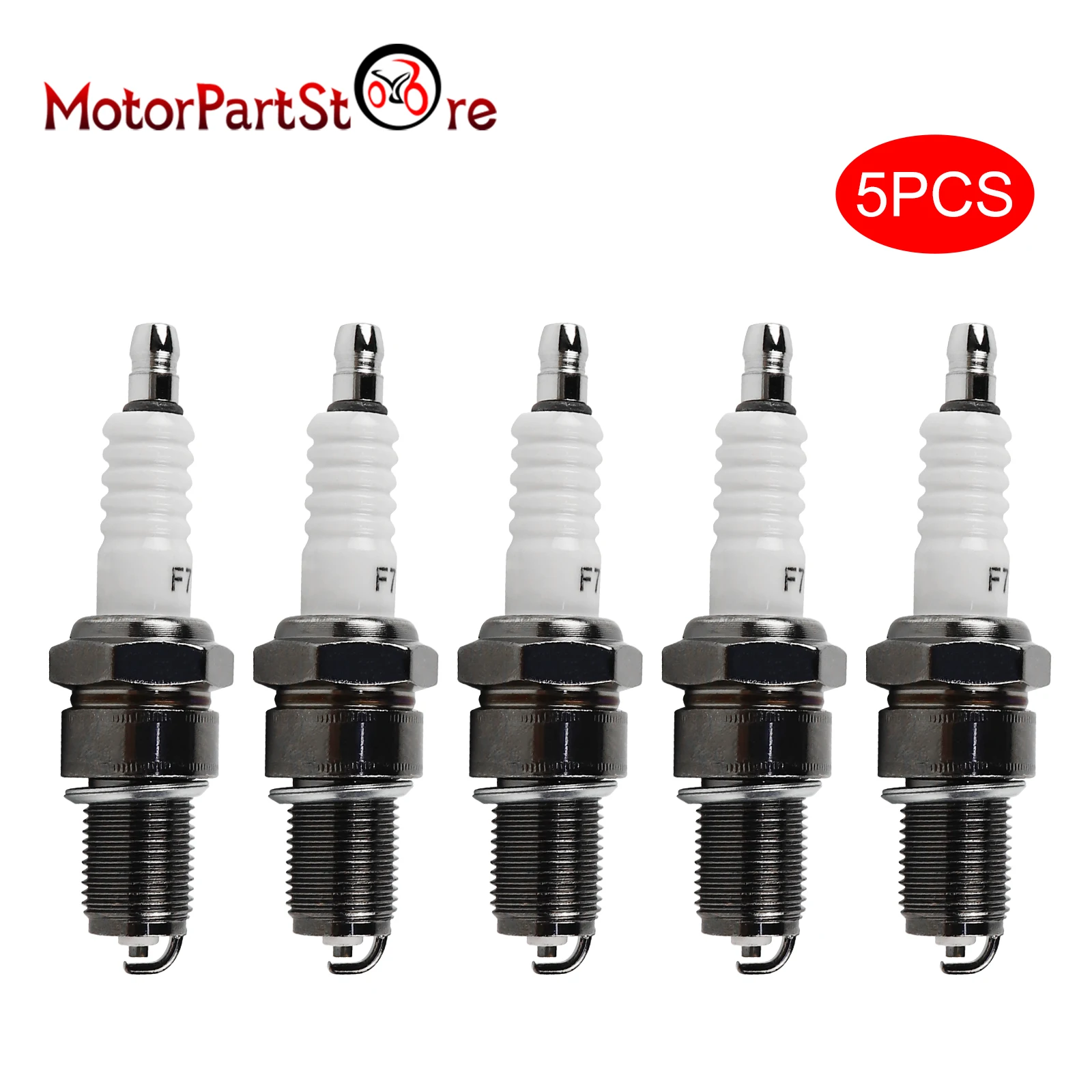 Spark Plug F7TC For Honda GCV160 GCV190 GX120 GX160 GX200 GX240 GX270 GX340 GX390 Generator Lawnmower Tractor Rototiller Go Kart