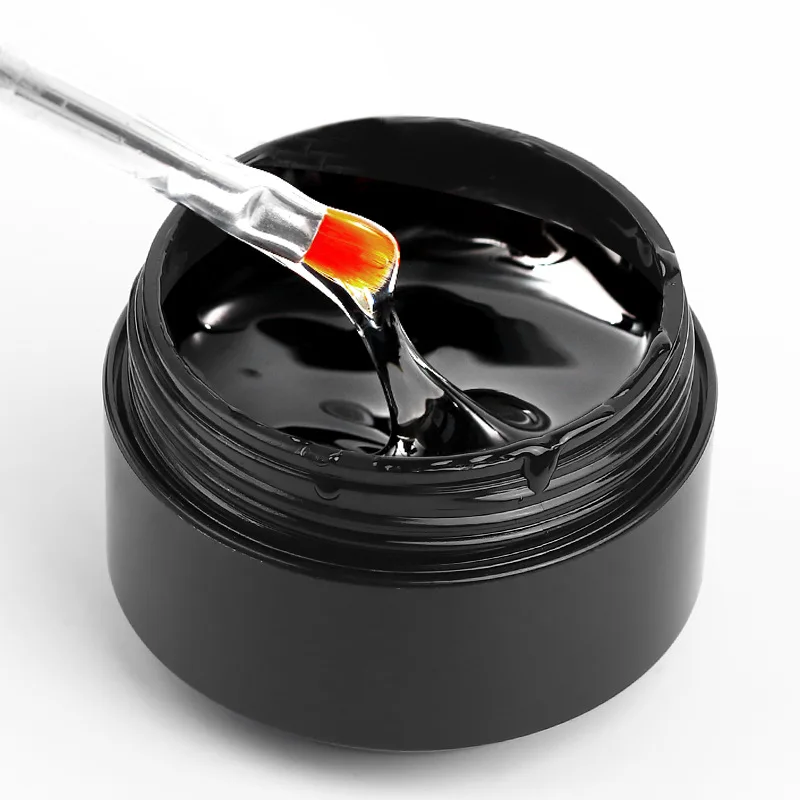 네일 젤 라인 석 장식을위한 다기능 네일 접착제 매니큐어 탑 코트 하드 클린 씰 강화 접착제