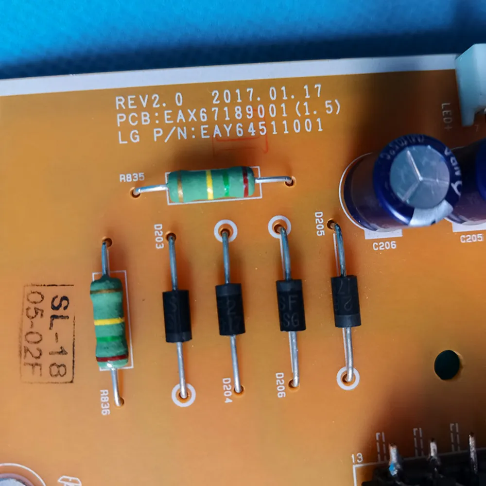 امدادات الطاقة مجلس LGP6560DJ-17U1 EAX67189001(1.5) EAY64511001 PLDL-L607A 3PCR01943B ل LG 60UJ6300-UA 65LG63CJ-CA 60UJ6050-UA