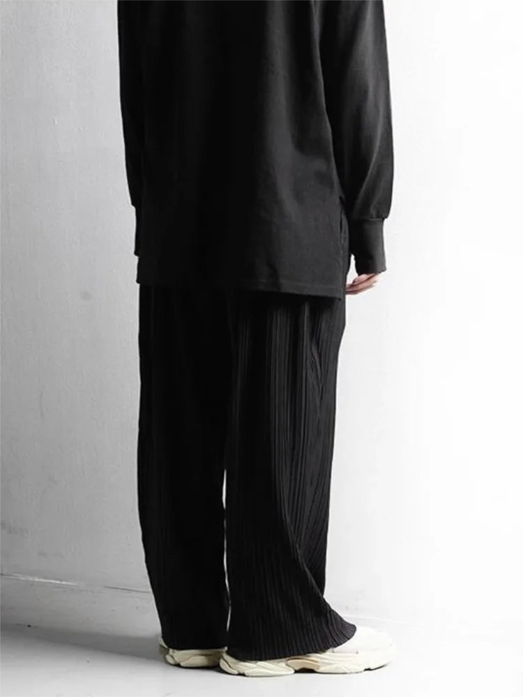 Men's Straight Pants Spring And Autumn New Classic Dark Fashion Trend Casual Versatile Loose Large Size Casual Pants