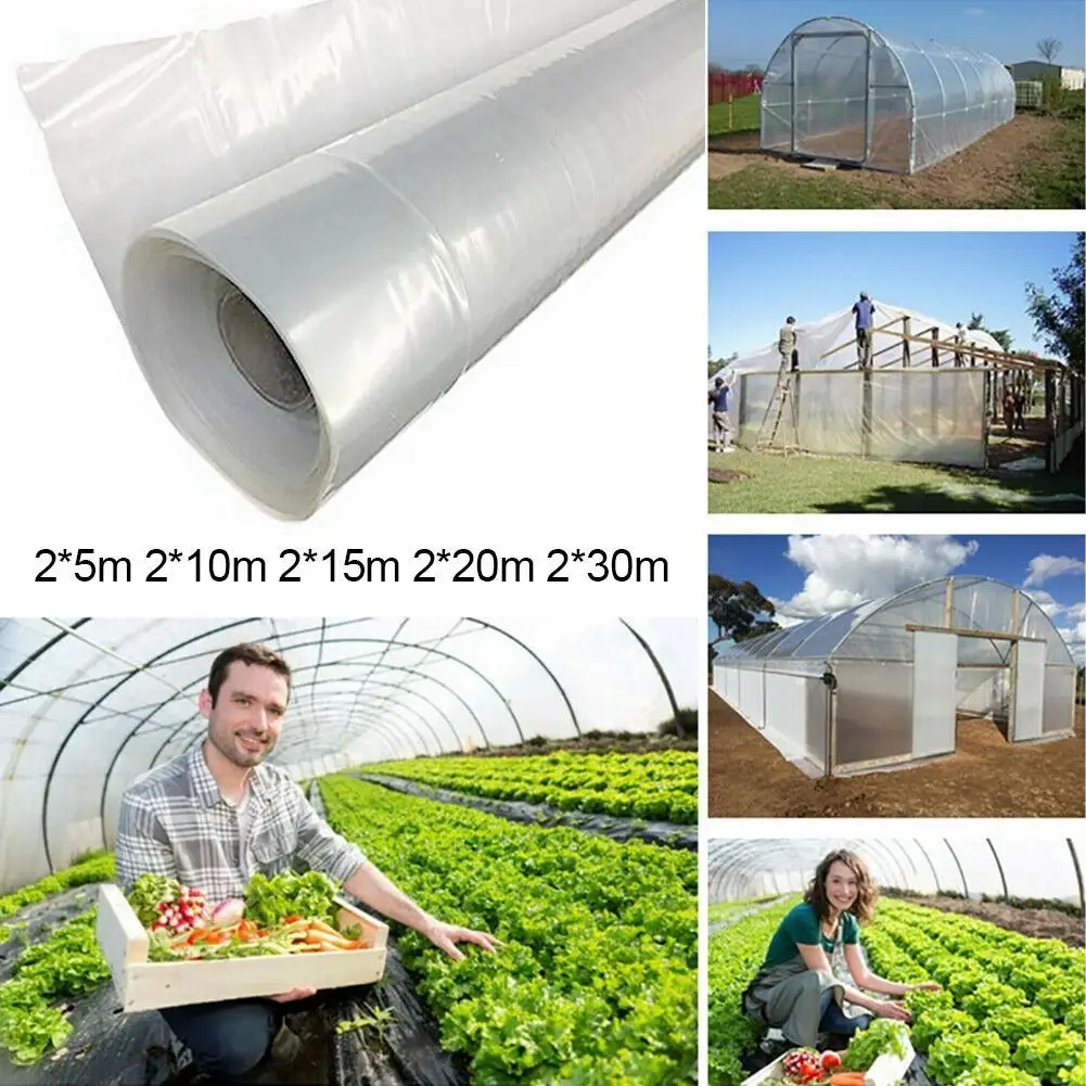 Transparent Vegetable Greenhouse Agricultural Cultivation Plastic Cover Film Indoor Gardening & Hydroponics Growing Tents