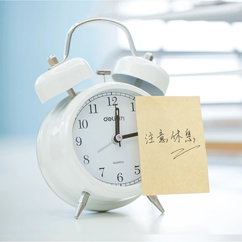 Deli 100 Pages Colored Paper Sticker Square Sticky Notes Student Memo Pad Bookmark Point It Marker School Office Stationery