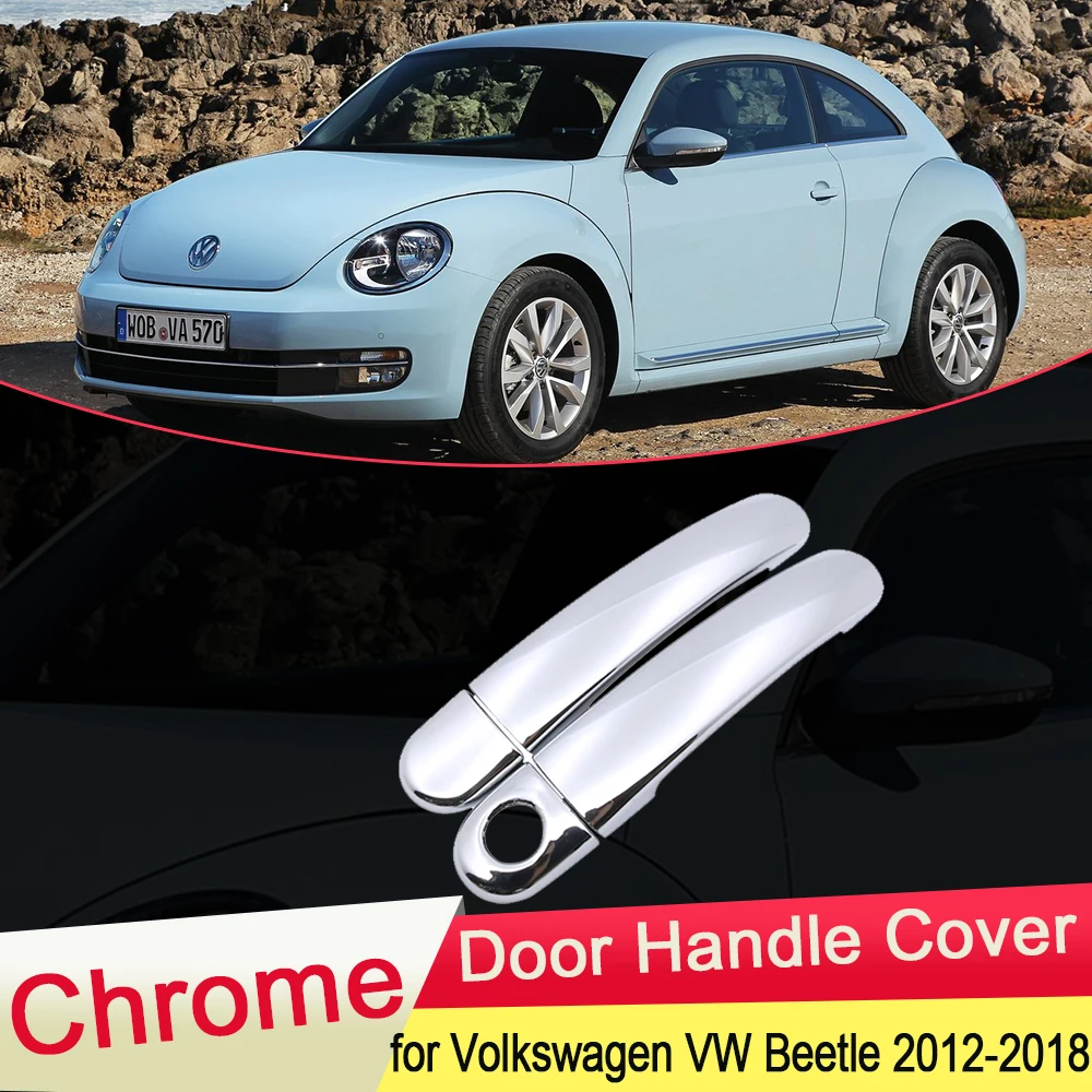 

Для Volkswagen VW Beetle New Beetle 2012 2013 2014 2015 2016 2017 2018 хромированная дверная ручка, накладка, автомобильная крышка, аксессуары