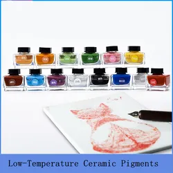 15ML Ceramic Pigment Overglaze Color Water-soluble Pigment Low Temperature Firing DIY Ceramic Painting Material Artists Craft