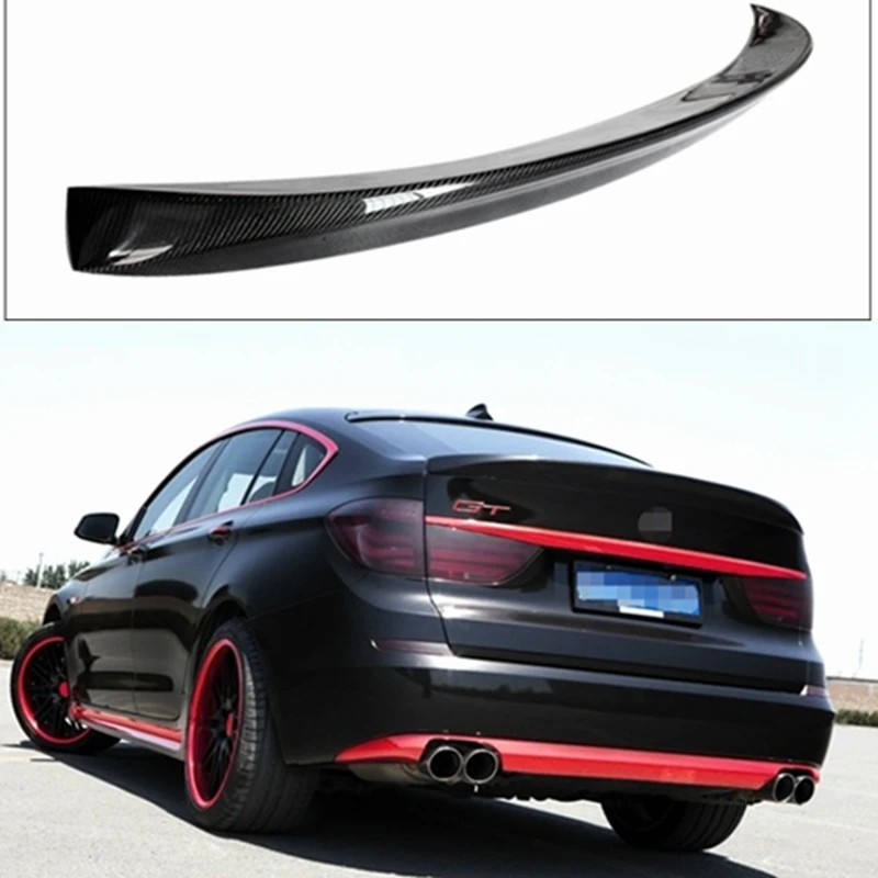 AC Style Rear Wing Spoiler For BMW 5 SERIES GT Gran Turismo Carbon Fiber F07 535i 550i 520d 530d 535d 2010 2015 2017 - UP