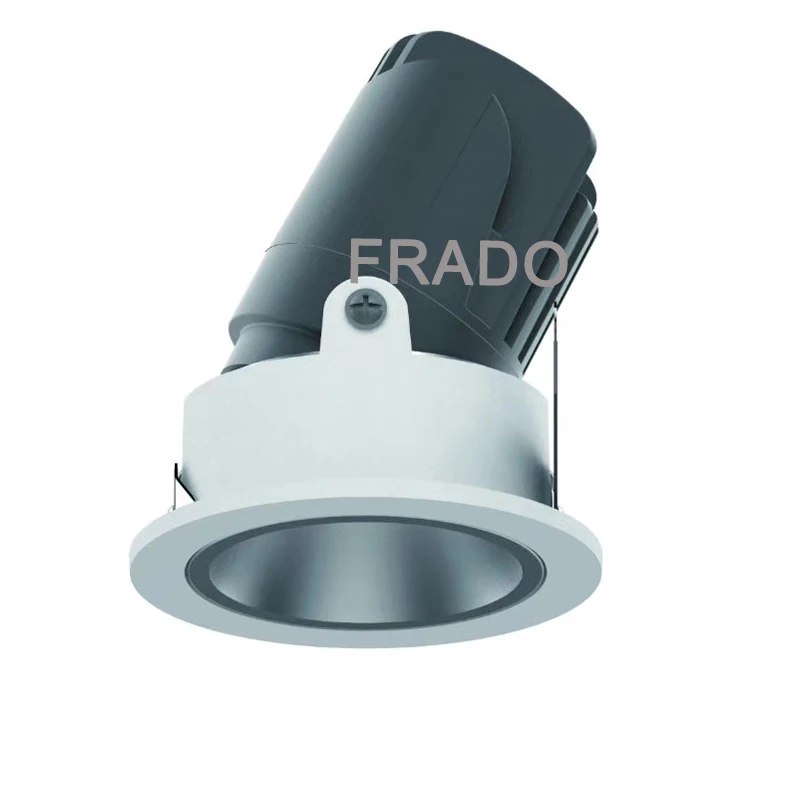 Hohe Helle 5W 7W 12W 20W 30W Dimmbare COB LED Downlights 24 Winkel Leuchte Einbau lichter der decke Unten Lampen Garantie – Detail 23