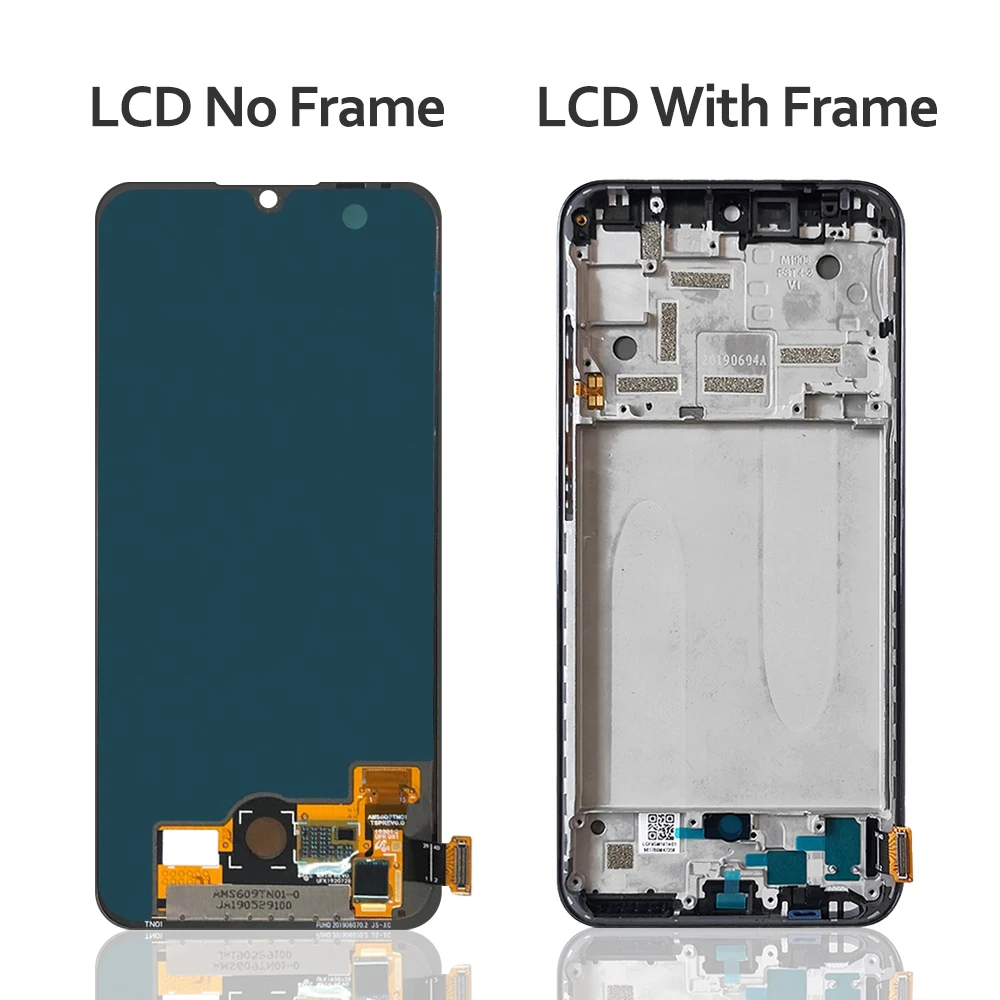 Super AMOLED For Xiaomi Mi A3 LCD MIA3 Touch For Xiaomi MI CC9E Screen Replacement Digitizer Sensor Glass For Mi A3 Display