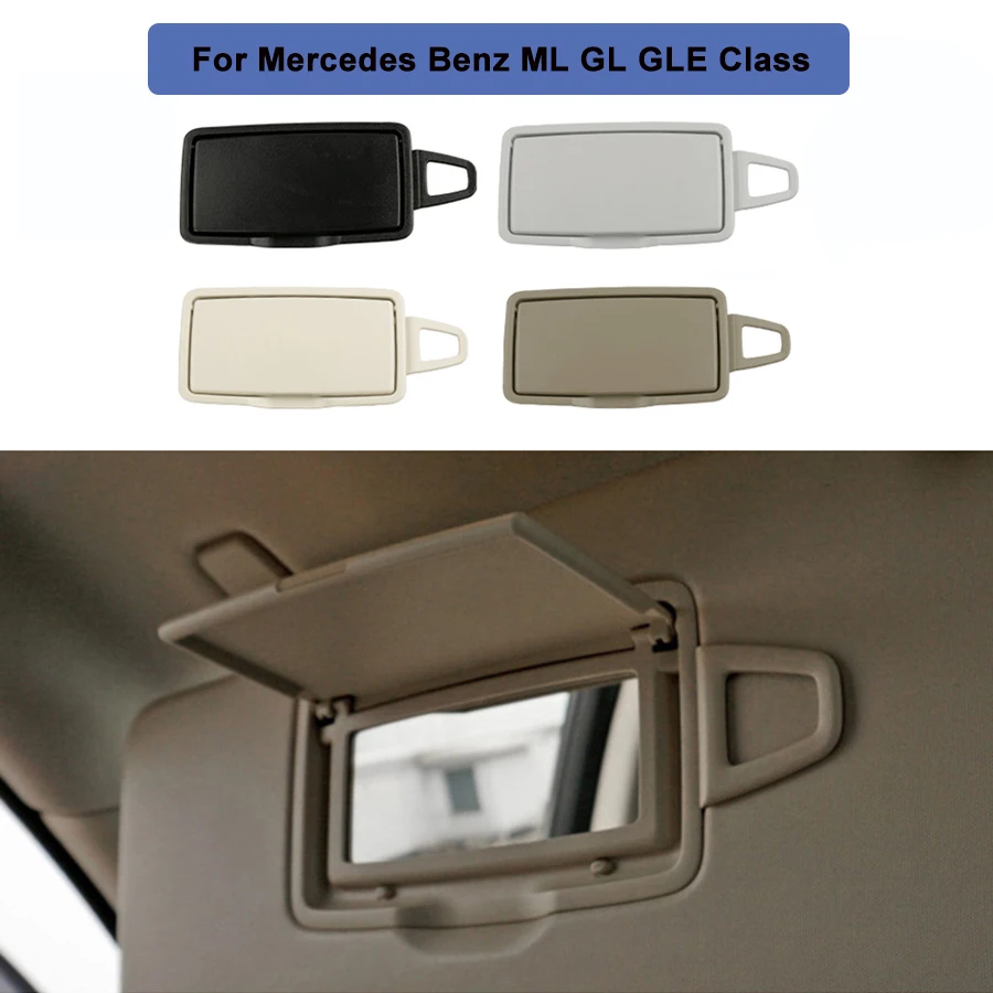 

Car Sun Shade Visor Makeup Cosmetic Mirror Cover For Mercedes Benz ML GL GLE Class W166 W292