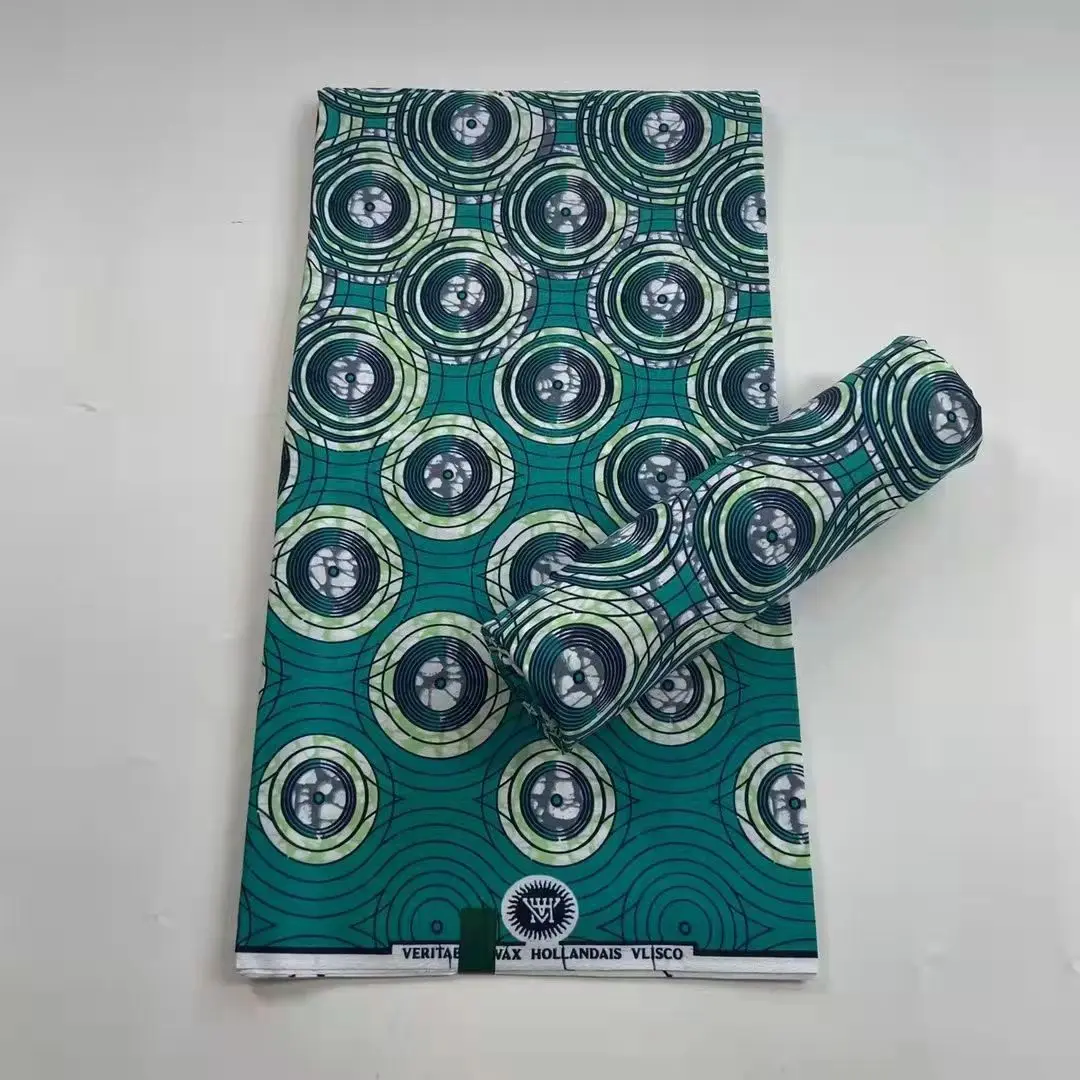 1pcs Spot Goods Cerecloth African Printed Cloth Multi-Purpose  Cotton Wax Fabric Multiple Options Amn01