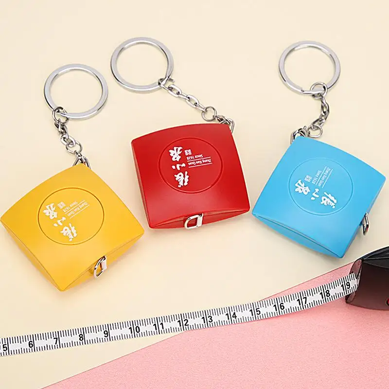 

150cm Mini Small Tape Meter Tape Tailor Ruler Keychain Measuring Tape Clothing Size Tape Measure Sewing Tools Accessory 1pcs