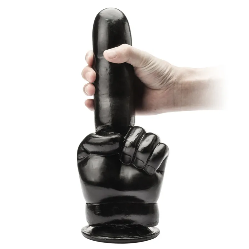 

Super Huge Finger Dildo Real Skin Touch Popular Hand Sex Toy High Quality Suck Penis For Vagina Anal Dildo Lesbian Masturbation