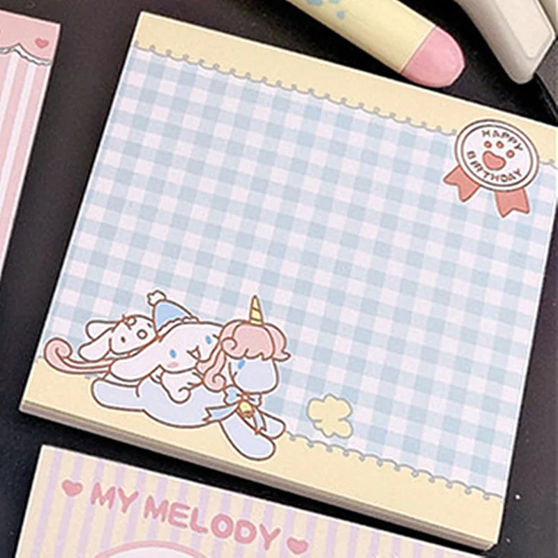 50 Sheets Cute Cartoon Memo Pad Student Decorative Diary Non Sticky Notes Scrapbooking Diy Kawaii Notepad School Stationery