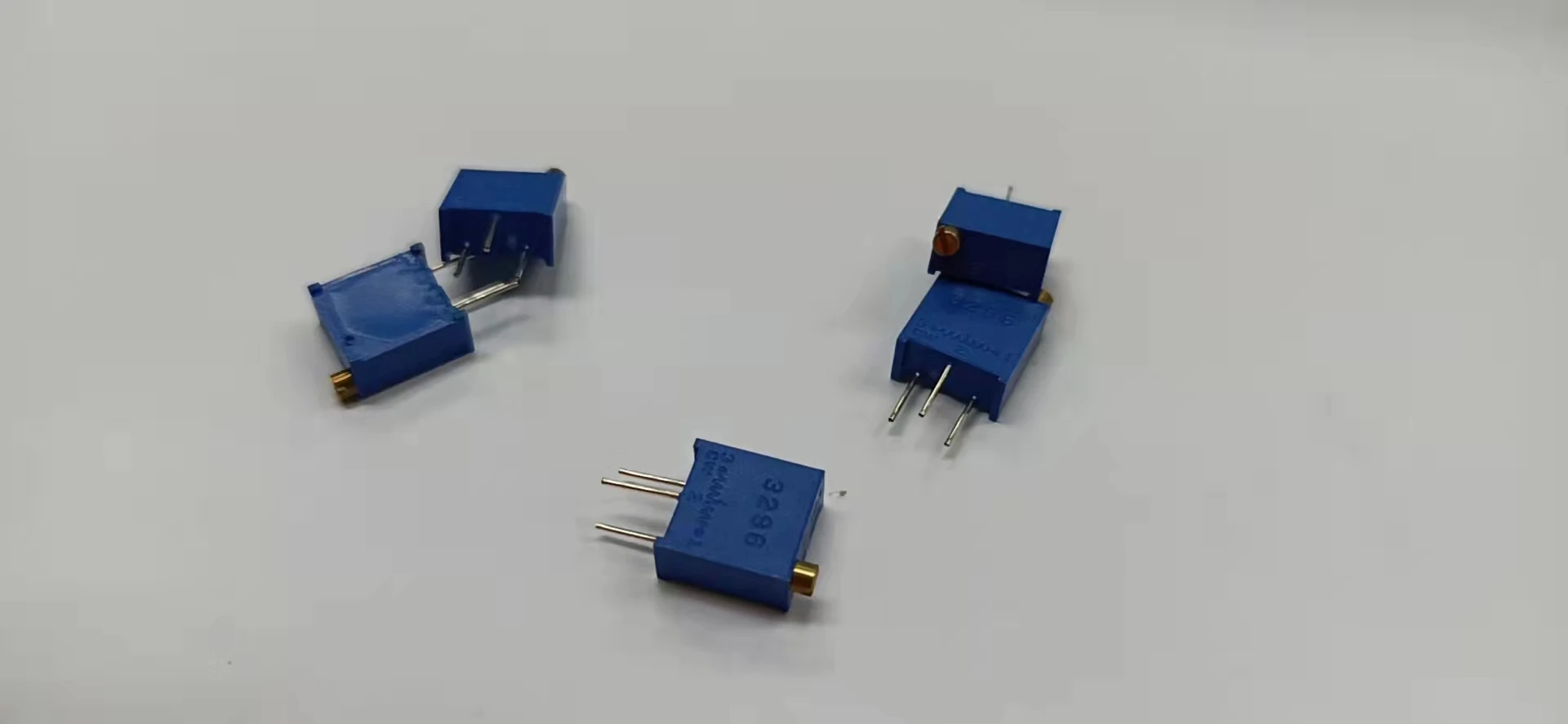 10PCS  Burans 3296Y  Potentiometer ResistanceOhm Trimpot Trimmer 1K 2K 5K 10K 20K 50K 100K 200K 500K 1M Ohm 100R 200R 500R