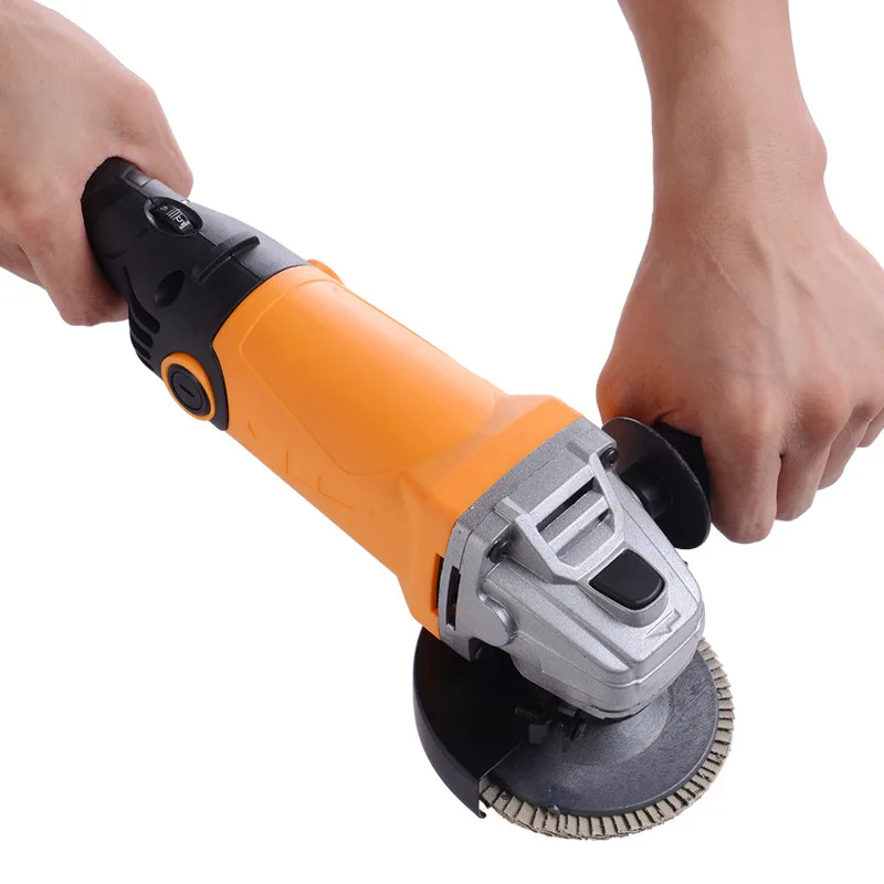 Amoladora angular de 1080W, amoladora portátil multifuncional de 6 velocidades variables, máquina pulidora de corte, herramientas eléctricas de velocidad ajustable
