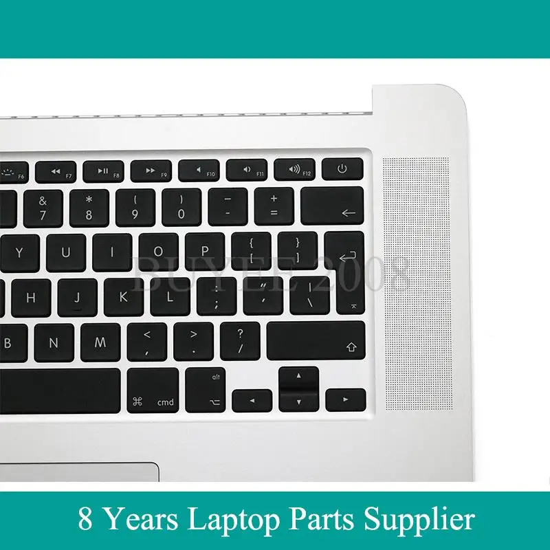 Imagem -03 - Backlight Trackpad Keyboard para Macbook Pro Top Case A1398 Eua Reino Unido Russo Alemão Espanhol Francês Azerty 2014