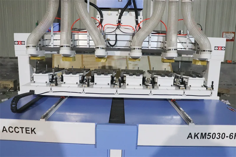 Máquina de grabado y corte de China, Kit de enrutador Cnc de 6000-24000rpm, 6 piezas de husillo para perforar raqueta de paleta