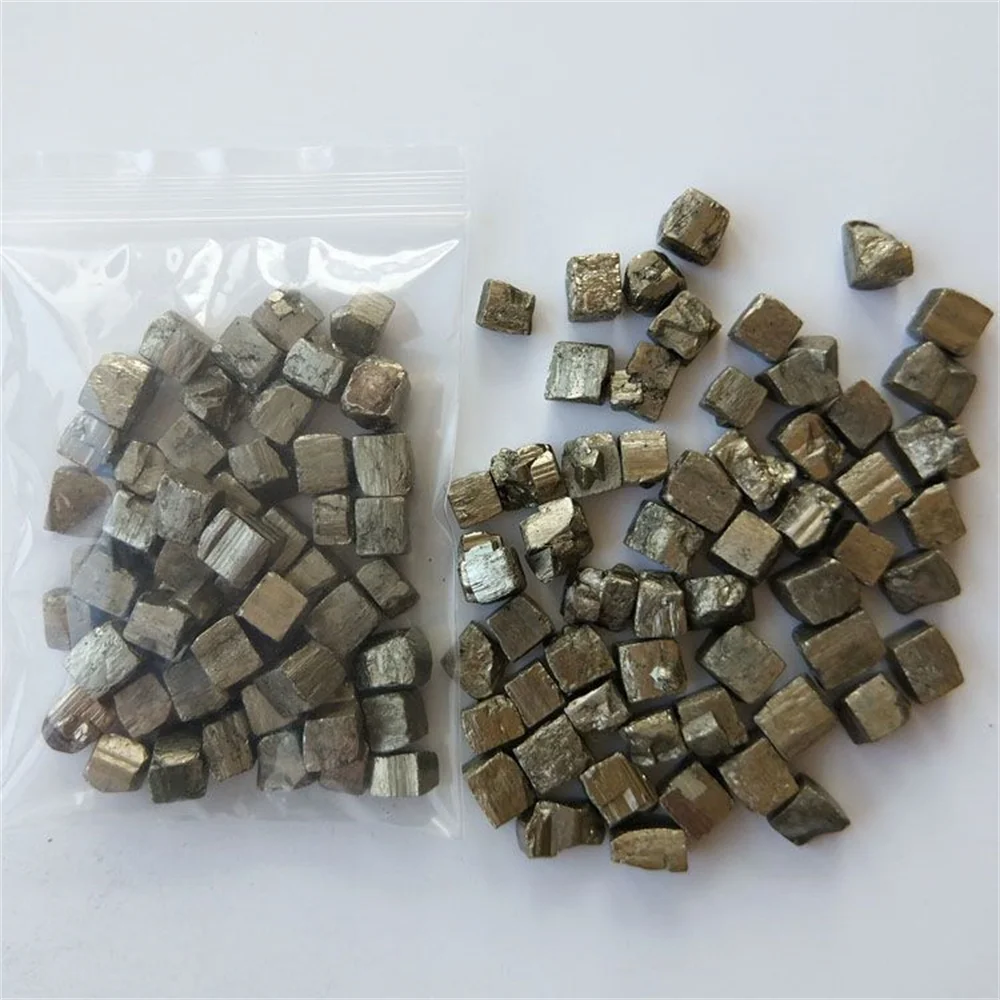 Natural High Density Cubic Pyrite Stone Fool's Gold Rough Irregular Ore Mineral Teaching Specimen Ornaments