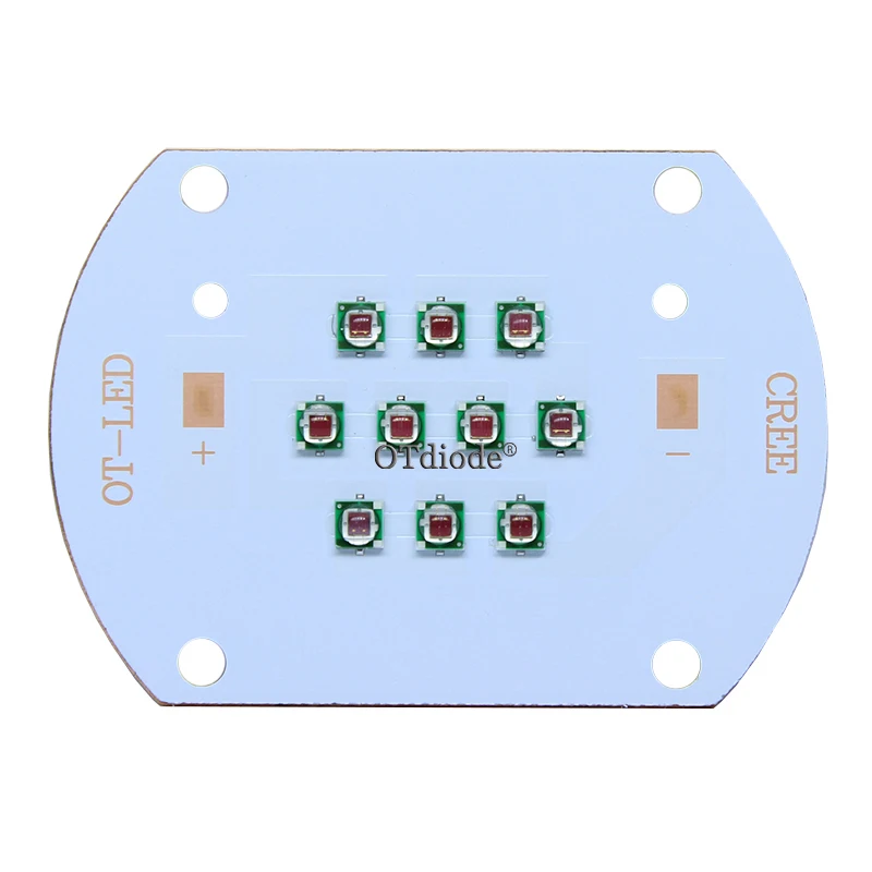 水耕栽培-屋内植物栽培用ライトチップ,30w cob,xpe,ロイヤルブルー,450nm,深紅,660nm,花