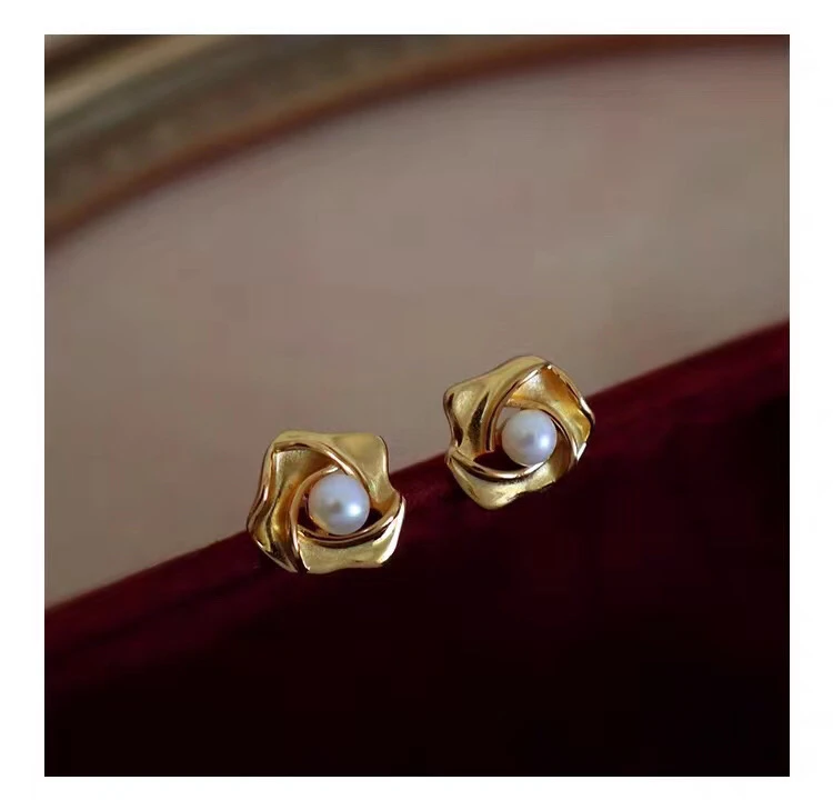 

Hot Design 925 Sterling Silver Earrings Findings Base Mountings Jewelry Parts Accessories for Pearls Beads Agate Jade Crystal