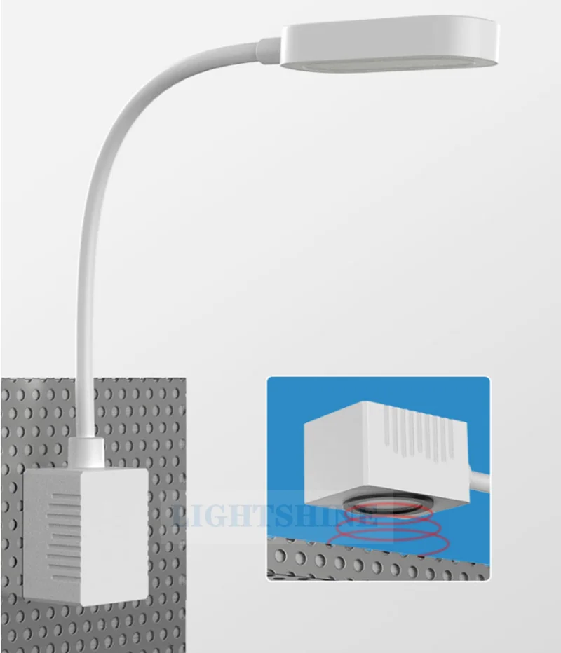 Lampada da lavoro a Led per macchine utensili Punch tornio lampada 220v con magnete piccola attrezzatura lampada da tavolo per manutenzione illuminazione industriale