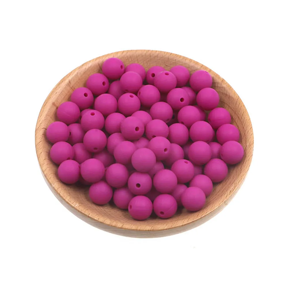 Kovict 9mm Round Silicone Beads 100/200/500/1000Pcs For Jewelry Making DIY Necklace Bracelet Earrings Etc Handmade Accessories image 3