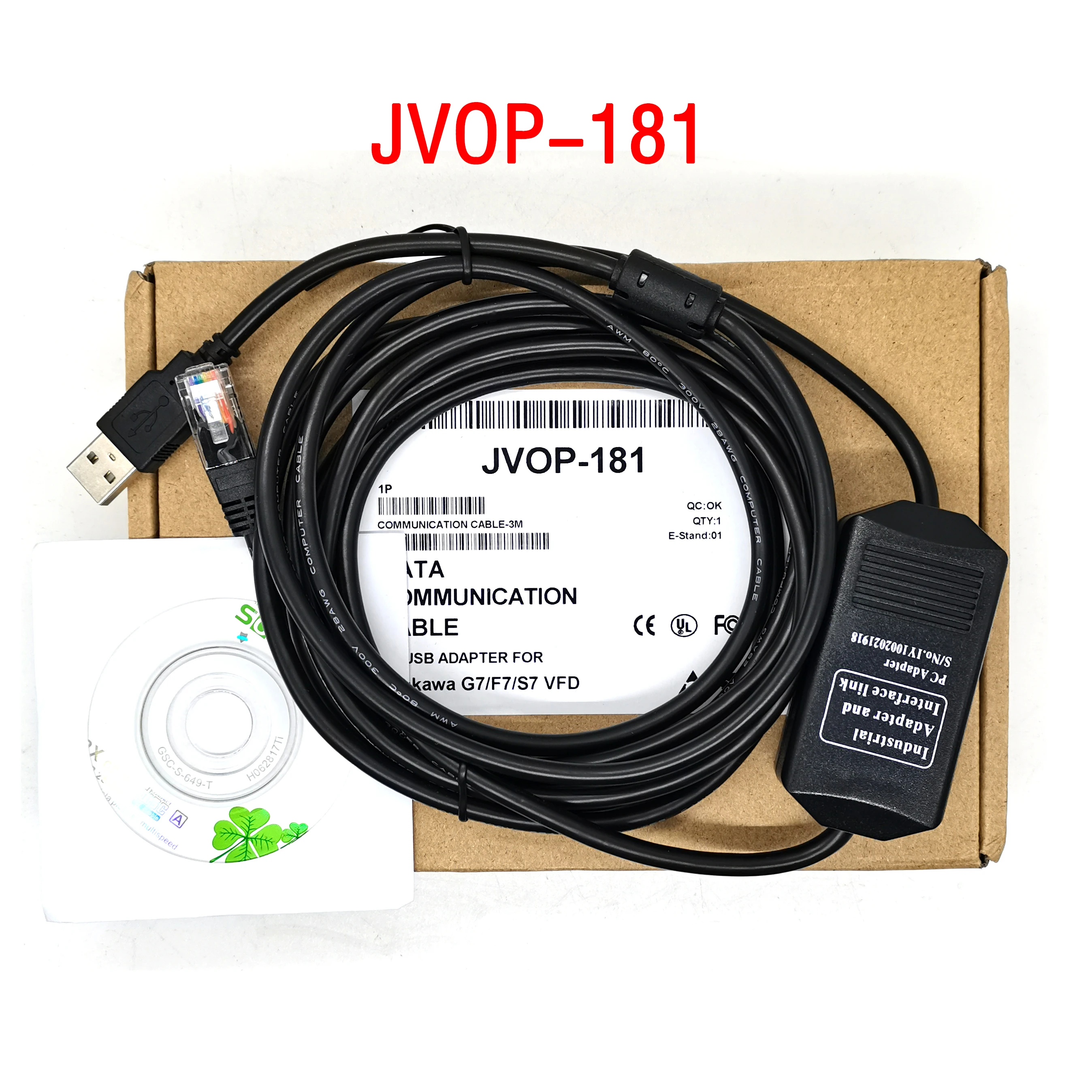 USB Port Inverter G7 F7 S7 V1000 A1000 Debug Cable JVOP-181