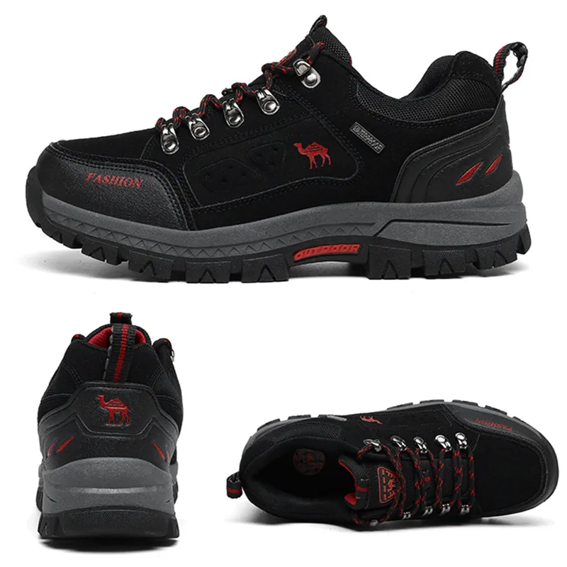 

High Quality Men Hiking Shoes Autumn Winter Brand Waterproof Climbing Athletic Shoes Outdoor Mens Sport Trekking Mountain Boots