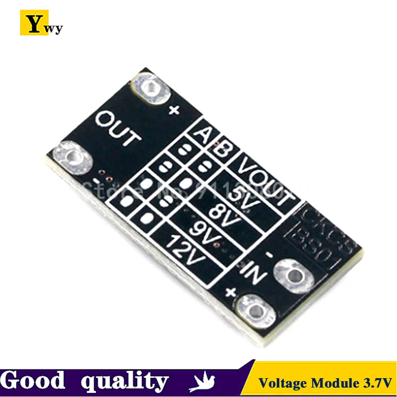 1.5A Multi-function Mini Boost Module Step Up Board 5V 8V 9V 12V LED Indicator Diy Voltage Module 3.7V lithium battery boost