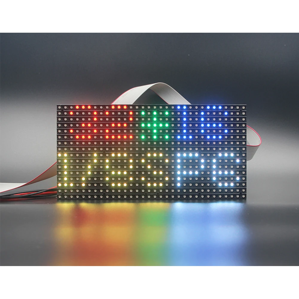 P6 Indoor Full Color Rgb Led Display Teken 192*96Mm 1/8 Scan 32*16 Pixels SMD3528 Kleine led Module Panel