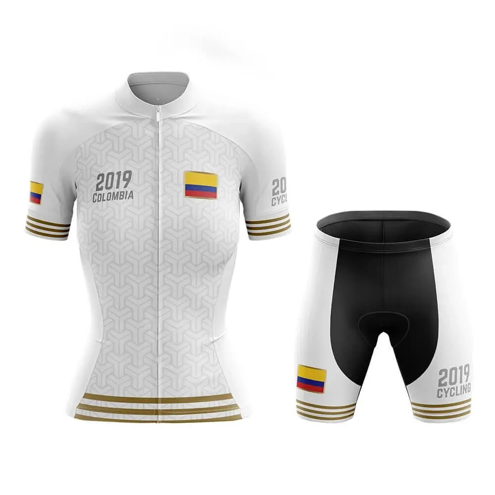 2020 Team Colombia Cycling Jersey Set Women\'s Cycling Clothing Road Bike shirts Suit Bicycle Bib Shorts MTB Wear Maillot Culotte