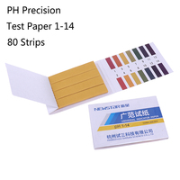 80 Strip 1-14st Test Strips Litmus Test Paper Full Range Acidic Alkaline Indicator Or PH Value 5.5-9.0 Hot Sale