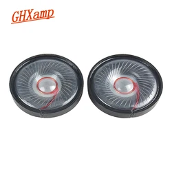 GHXAMP 50mm Headphone Speaker Headset Driver 32Ohm 112db Repair Parts 2pcs