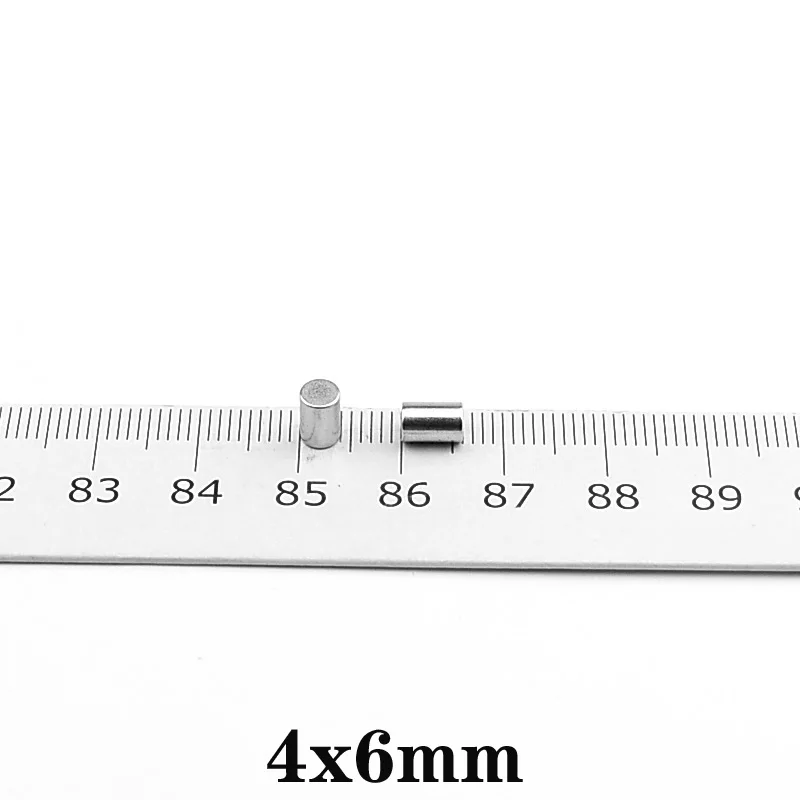 20~500pcs 4x6 mm Search Minor strong Magnet 4mm X 6mm Bulk Small Round Magnets 4x6mm Neodymium Disc Magnets 4*6 mm N35 magnetic