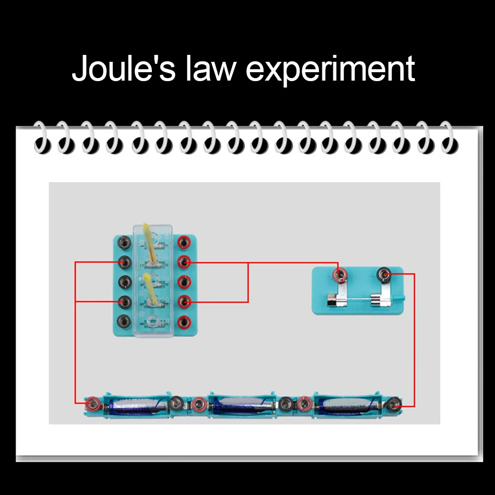 Science Experiment Physics Electricity Magnetism Physics xperiments Basic Circuit Experiment Kid Student Learning Tool физика