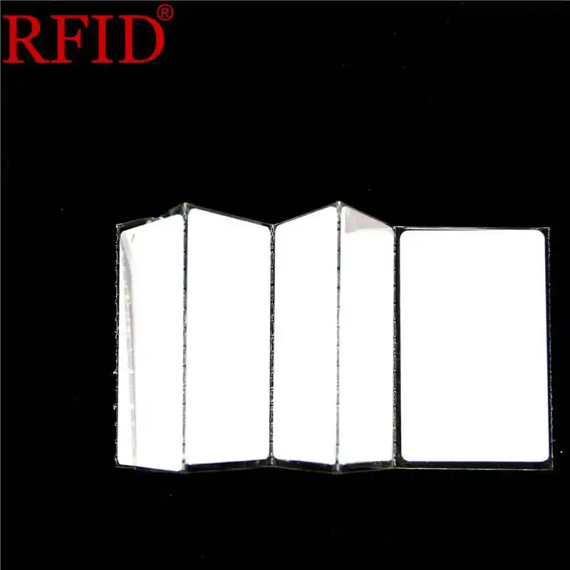 

ID 125khz T5577 R5200 Changeable Rewritable Writable RFID Copy Clone Blank Card Token Tag In Access Control Card Fast Shipping 1