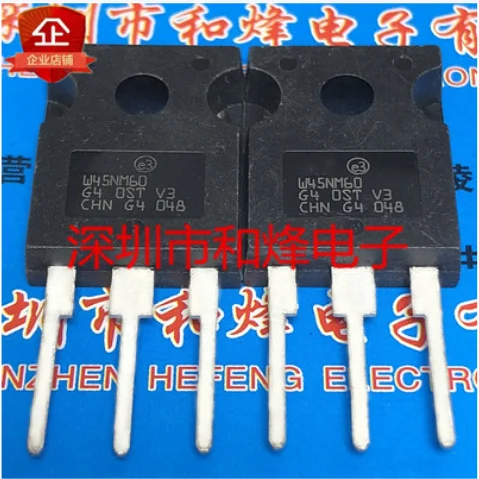 Free Shipping  20pcs STW45NM60 W45NM60  TO-247 600V 45A