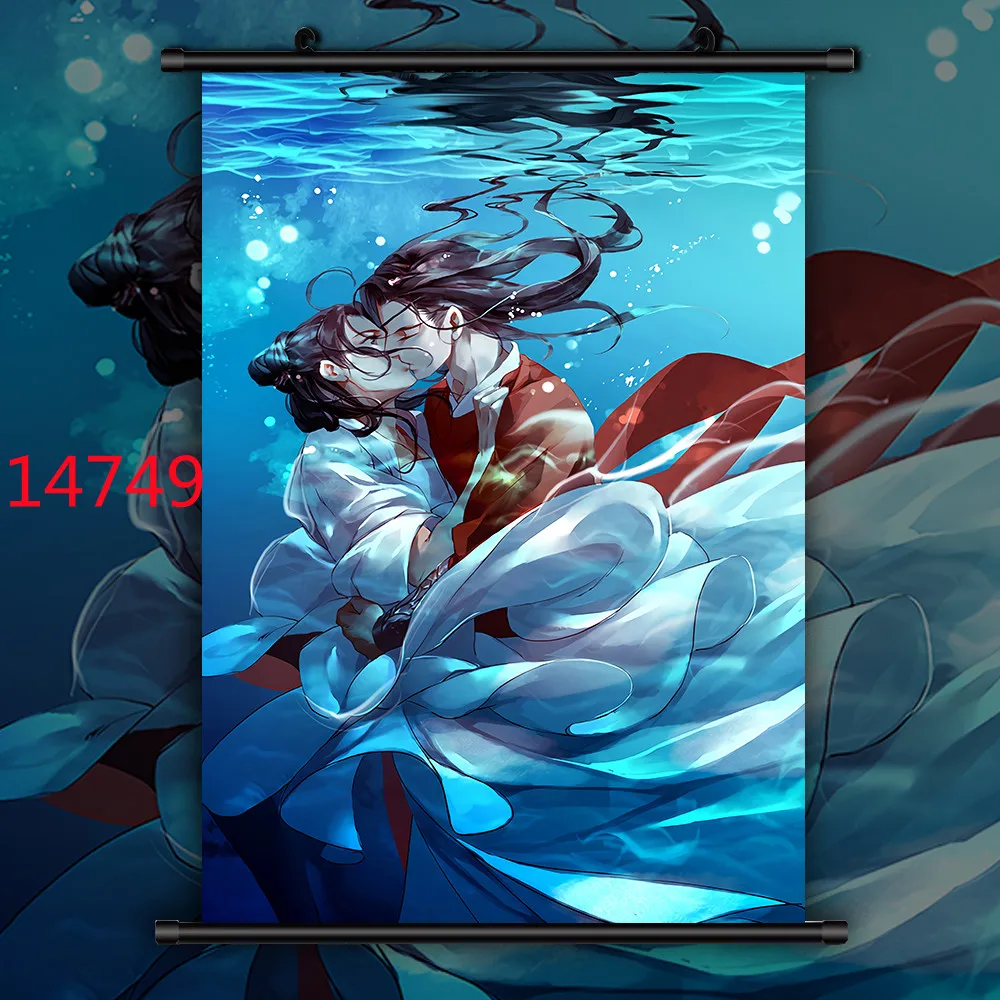 Anime Tian Guan Ci Fu Hua Cheng Xie Lian Anime Manga Canvas Painting Wall Art Photo Children Room Decoration